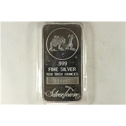 10 TROY OZ. .999 FINE SILVER PROOF INGOT