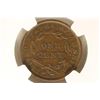 Image 2 : 1839 BOOBY HEAD US LARGE CENT NGC AU DETAILS