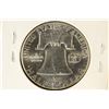 Image 2 : 1963 FRANKLIN HALF DOLLAR BRILLIANT UNC