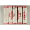 Image 1 : 5-50 CENT ROLLS OF 2011-P SHIELD LINCOLN CENTS