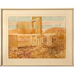 Broken Promise Painting by Nevada Artist Ruth Hilts (121490)
