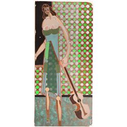 William Forrest Martin Painting "Lost Musician" (108789)