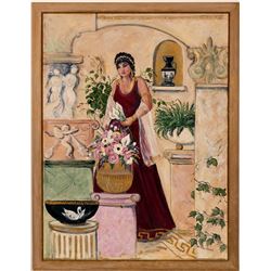 Oil Painting " The Goddess" By Terri Brody Elenzweig (102124)