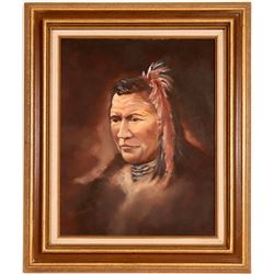 Portrait of Native American by Hanson  (120816)