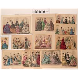 Kimmel and Illman Brothers Women's Fashion Antique Prints Collection (118918)
