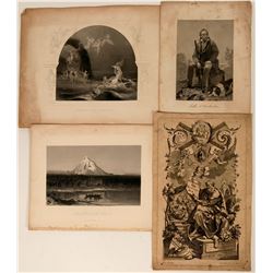 Original Etching and Engraving Antique Prints (118912)