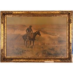 Russell Print of "Wagon Boss" (121241)