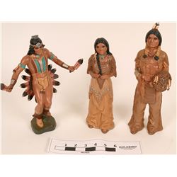 American Indian Pottery Figures (3)  (121754)