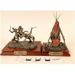 Pewter Civil War Figures (2)  (118998)