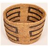Image 1 : Vintage Cylindrical Tohono O'dham Basket  (120835)