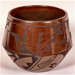 Carlos  Sunrise  Dunlap Brown-ware Pot  (121004)