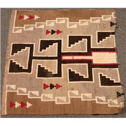 Part of an Antique Ganado Rug (121245)