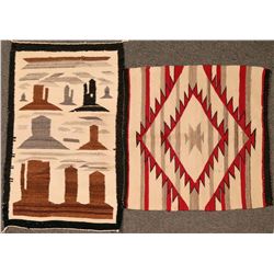 Two Navajo Weavings  (121268)