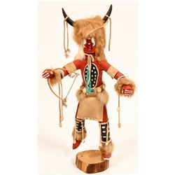 Brown Buffalo Dancer Kachina (120971)