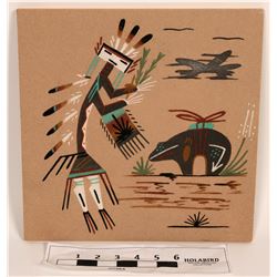 Sand Painting by Ruby Begay (121564)