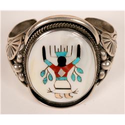Navajo Inlay Cuff (121097)