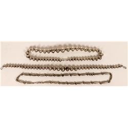 Navajo Silver Necklaces (121186)