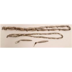 Silver Necklaces and Earrings (121113)