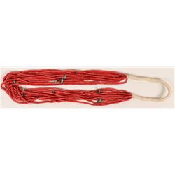10-Strand coral Necklace (120992)