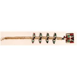 Depression Era Santo Domingo Thunderbird Tab Necklace (120999)