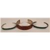 Image 1 : Three Cuffs from Zuni  (121096)