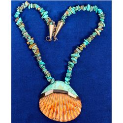Santa Domingo Shell Necklace (121998)