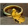 Image 2 : Gold Nugget Ring by Shreve, Treat & Eacret, and other rings (121235)