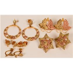 Black Hills Gold Earrings (121230)