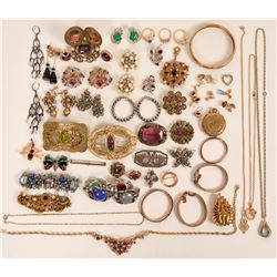 Antique Looking Costume Jewelry (121206)