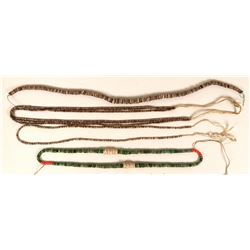 Jade and Shells Necklaces (3) (119625)