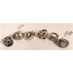 Large Rings - Unique Designs (6) (121523)