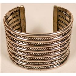 Large Sterling Silver Cuff (121499)