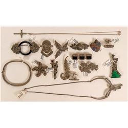 Marcasite Antique Costume Jewelry (121496)