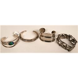 Silver Cuffs & Bracelets  (121530)