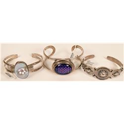 Sterling Silver Bracelets (3) (121512)
