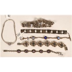 Sterling Silver Bracelets (6) (121515)