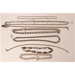 Sterling Silver Chains (8) (121509)