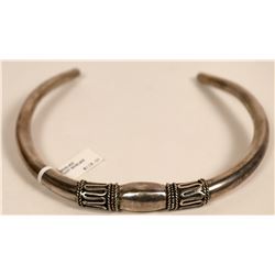 Sterling Silver Chocker Necklace  (121528)