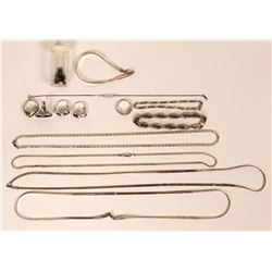 Sterling Silver Jewelry (12 pieces) (121228)