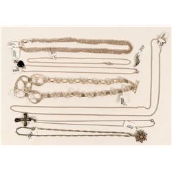 Sterling Silver Necklaces & Pendants (121573)
