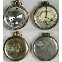 Duo of Howard Pocket Watches (121292)