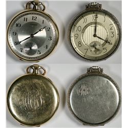 Duo of Howard Pocket Watches  (121292)