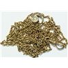 Image 1 : Gold watch chain with precious opals  (109011)