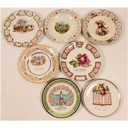 California Souvenir Advertising and Calendar Plates, Bay Area (7) (112625)
