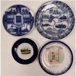 Florida Souvenir Advertising and Calendar Plates (4)  (112623)