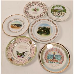 Missouri Souvenir Advertising and Calendar Plates  (6)  (112624)