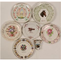 Montana Souvenir Advertising and Calendar Plates  (7)  (112629)