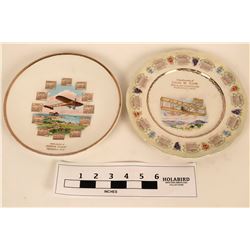 Airplane Souvenir plates  (122542)