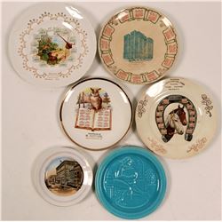 New York Souvenir Calendar Plate Collection (6) (112695)