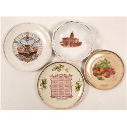 Sacramento Area Souvenir & Calendar Plates (5) (112667)